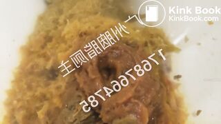 Girl FILLS the toilet!