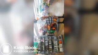 Japanese student girl poops