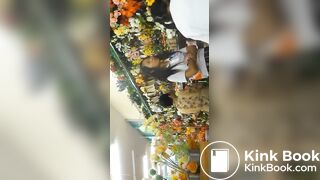 Japanese student girl poops