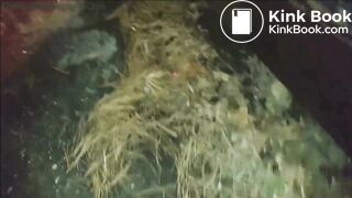 One of my favorite scat girl shitting outside