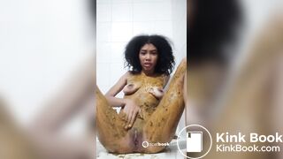 smearing shit - video 6