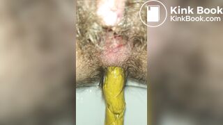 Emptying My Hairy Shitter