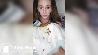 PBL smears shit over herself and answers questions.