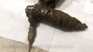 Hot girl shitting multiple times - video 2