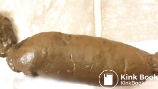 Hot girl shitting multiple times - video 2