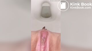 nice long turd from college girl