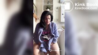 beautiful bbw girl shitting delicious