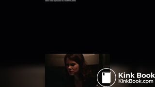 Dr Rose Cotter using the bathroom at a party