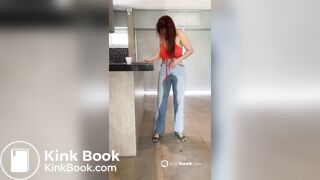 Big poop in the jeans