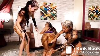 Hot Puke And Poo Threesome