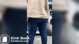 Public diaper poop under pants
