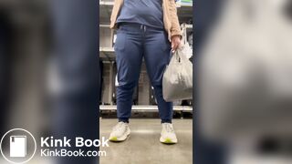 Public diaper poop under pants