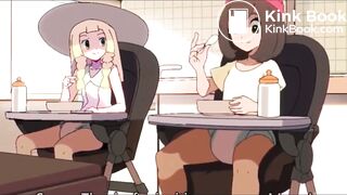 anime diaper shit together