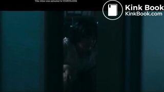 girl poop in toilet scene