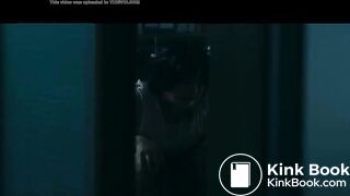 girl poop in toilet scene