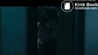 girl poop in toilet scene