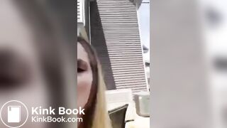 A shit in the backyard..
