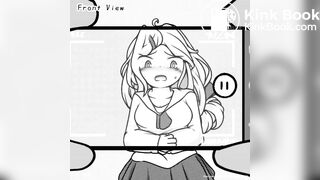 Girl having diarrhea caught pooping in wild