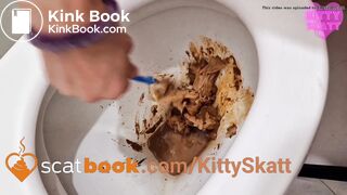 Extreme toilet clogging