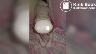 Diaper diarrhea in bed