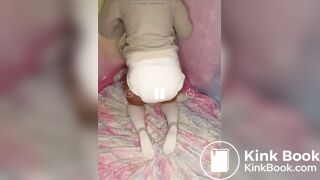 Diaper diarrhea in bed
