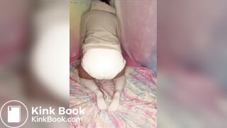 Diaper diarrhea in bed