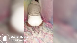 Diaper diarrhea in bed