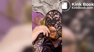 fingered and fisted while sucking shitty anal beads