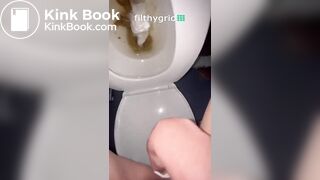 Hot blonde pooping part 2
