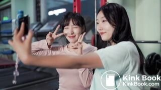 2 spoiled Asian girls given revenge laxative at the gym