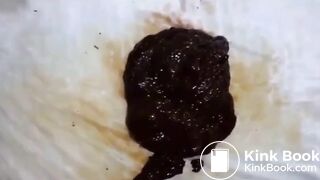 PERFECT PUMPKIN PAINTED ASS POOPING