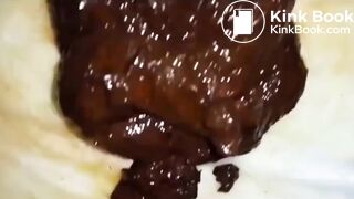 PERFECT PUMPKIN PAINTED ASS POOPING