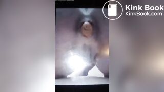 Black ebony shares her poop from a different device 2