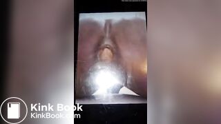 Black ebony shares her poop from a different device 2