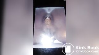 Black ebony shares her poop from a different device 2