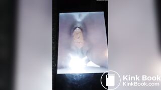 Black ebony shares her poop from a different device 2