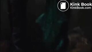 Girl pee and poop scene