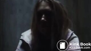 Girl pee and poop scene