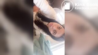 Hot girl drops a smelly load