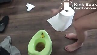 Potty training for a petite