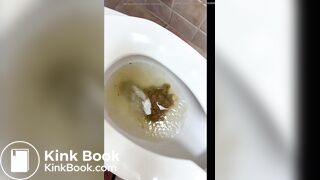 fit girl nasty toilet diarrhea explosion POV #2