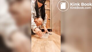 Pooping In Container