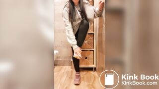 Pooping In Container