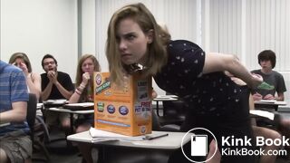 Girl poops pants in class
