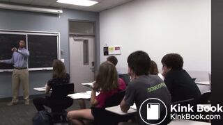 Girl poops pants in class