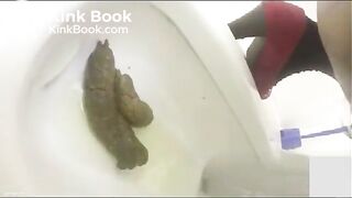 girls with beautiful ass pooping in squad toilet
