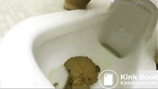 girls with beautiful ass pooping in squad toilet