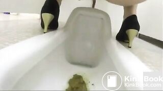 girls with beautiful ass pooping in squad toilet
