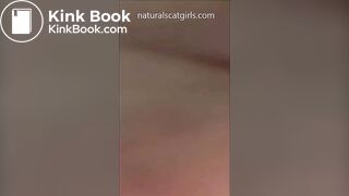 Girl takes a shit in public and fucks her ass with a dildo