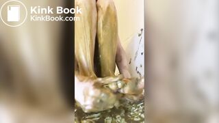 diarrhea smear in bath tub